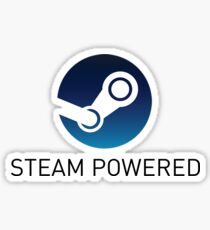 Steam Powered Sticker