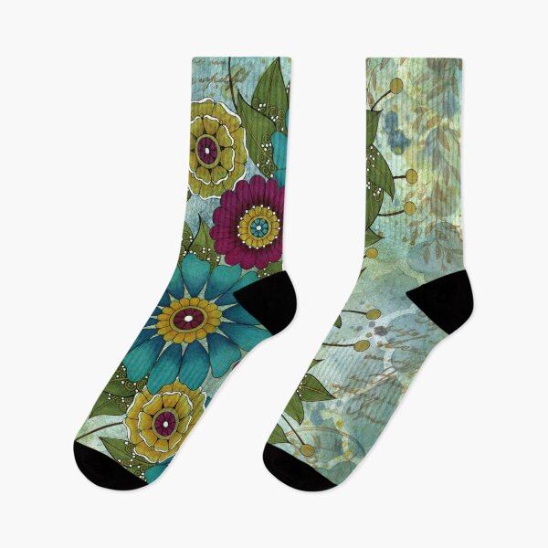 Item preview, Stacked floral designed and sold by Kelly Ryan Rhoades.