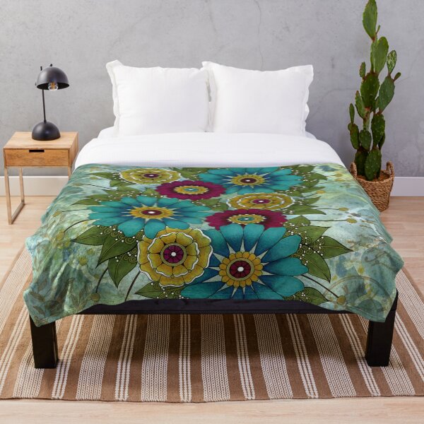 Item preview, Stacked floral designed and sold by Kelly Ryan Rhoades.