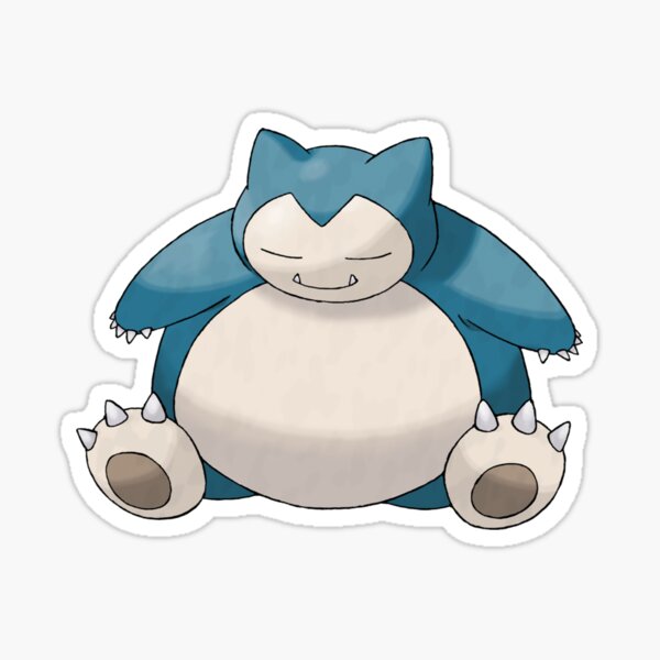 Snorlax Stickers | Redbubble