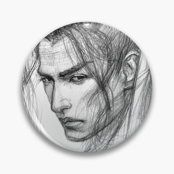 Item preview, Shizun Pencil Portrait designed and sold by cloudyshores.