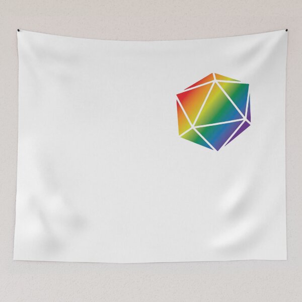 Item preview, Rainbow d20 Pocket designed and sold by nicegnome.