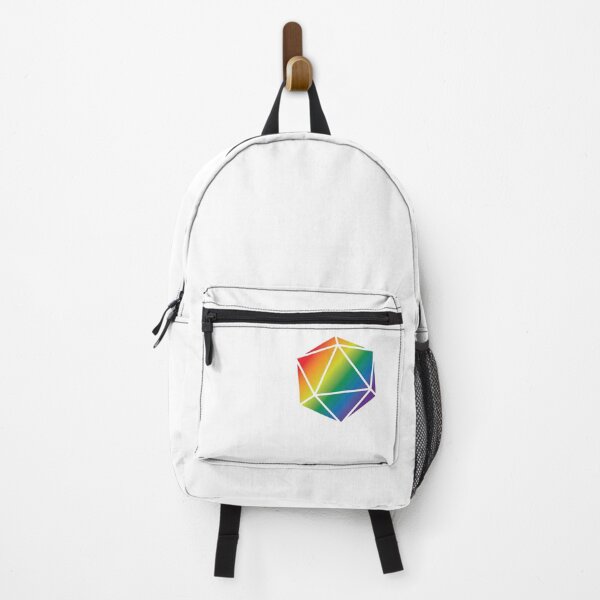 Item preview, Rainbow d20 Pocket designed and sold by nicegnome.