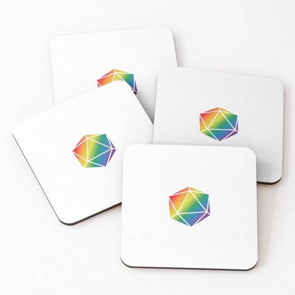 Item preview, Rainbow d20 Pocket designed and sold by nicegnome.
