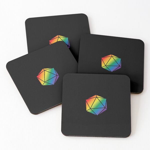 Item preview, Rainbow d20 Pocket designed and sold by nicegnome.