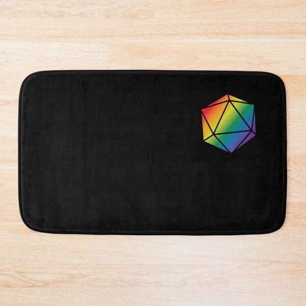 Item preview, Rainbow d20 Pocket designed and sold by nicegnome.