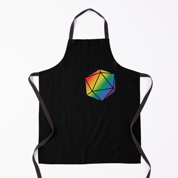 Item preview, Rainbow d20 Pocket designed and sold by nicegnome.