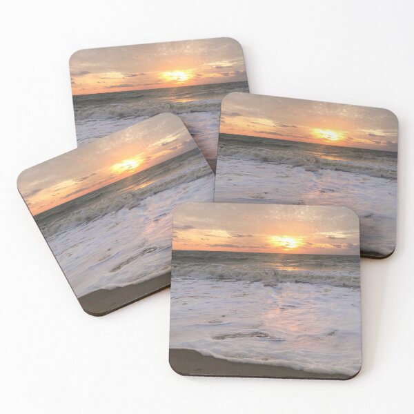 Item preview, Aesthetic sunrise at the beach in the early morning in Florida designed and sold by Barolina.