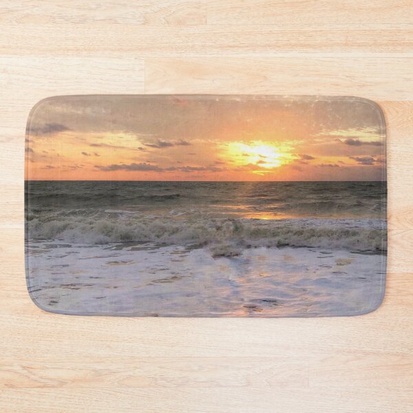 Item preview, Aesthetic sunrise at the beach in the early morning in Florida designed and sold by Barolina.