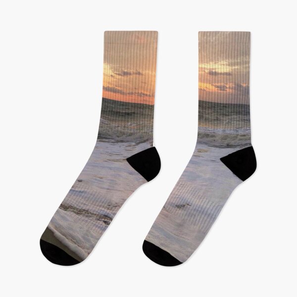 Item preview, Aesthetic sunrise at the beach in the early morning in Florida designed and sold by Barolina.