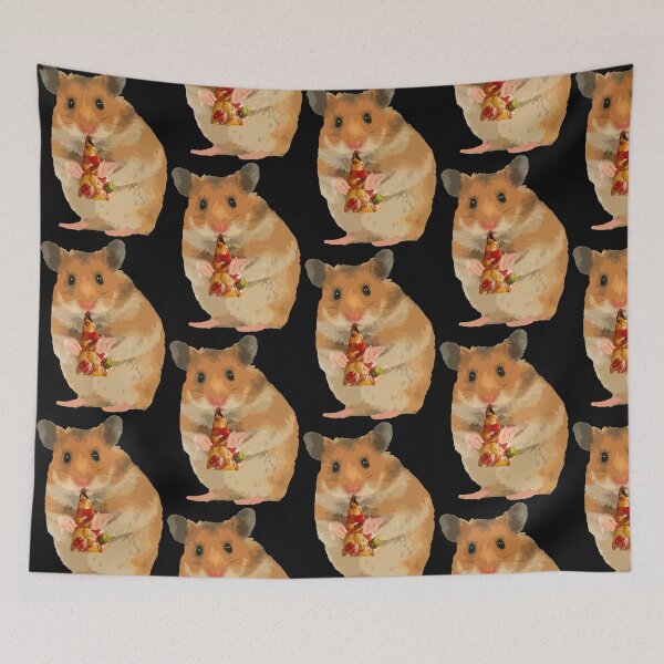 Item preview,  Hamster pizza designed and sold by kreawusel-bin.
