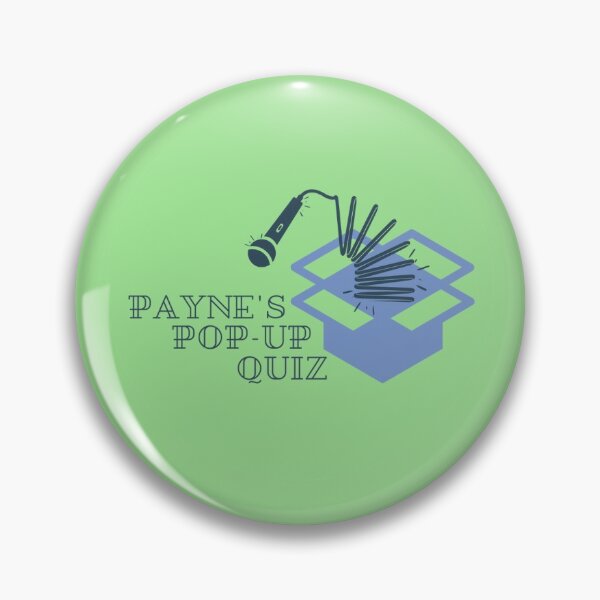 Item preview, Payne's Pop-Up Quiz Circle Logo designed and sold by PaynesPopUpQuiz.