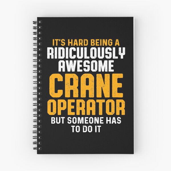 Item preview, Crane Operator Awesome Funny Driver designed and sold by MiKatStore.