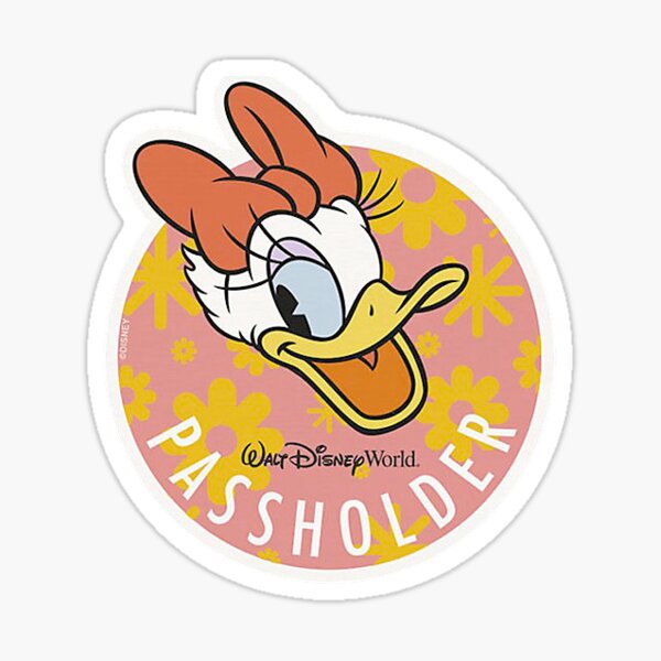 Annual passholder duck Sticker