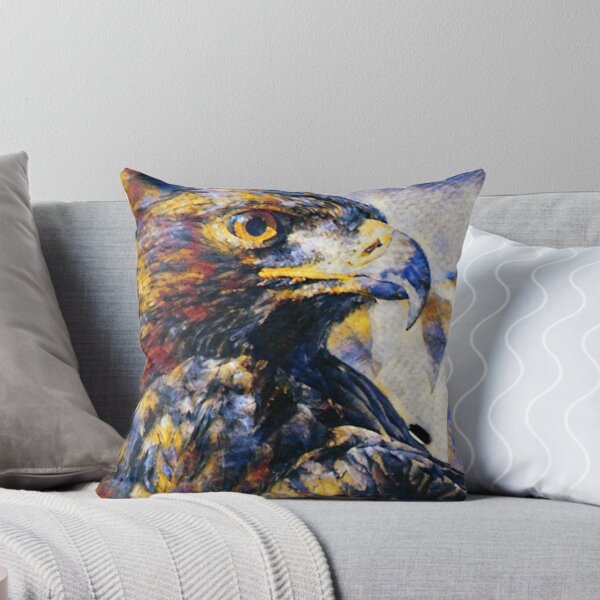 Item preview, Golden Eagle Head Focus - Oil Painting Style designed and sold by MakersKeystone.