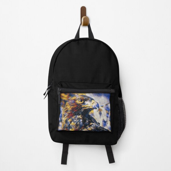 Item preview, Golden Eagle Head Focus - Oil Painting Style designed and sold by MakersKeystone.