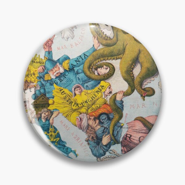 Item preview, Vintage Maps - Europe 1878 designed and sold by Eye on the Blueline.
