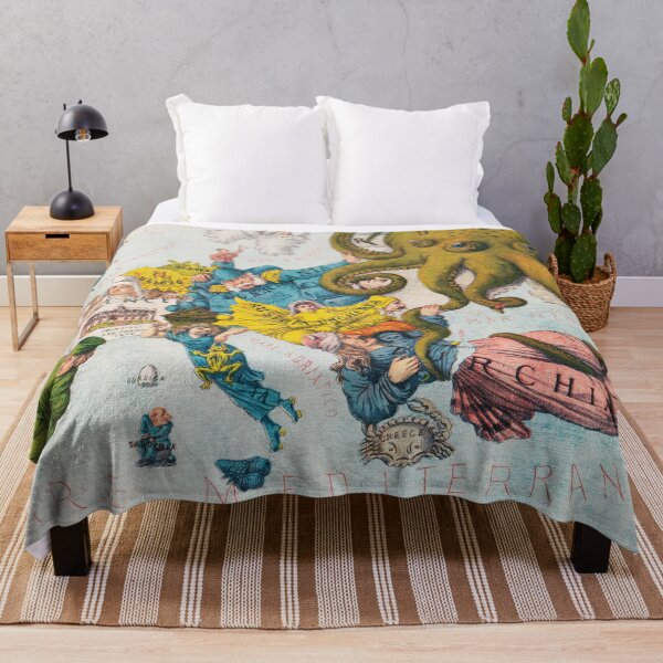 Item preview, Vintage Maps - Europe 1878 designed and sold by Eye on the Blueline.