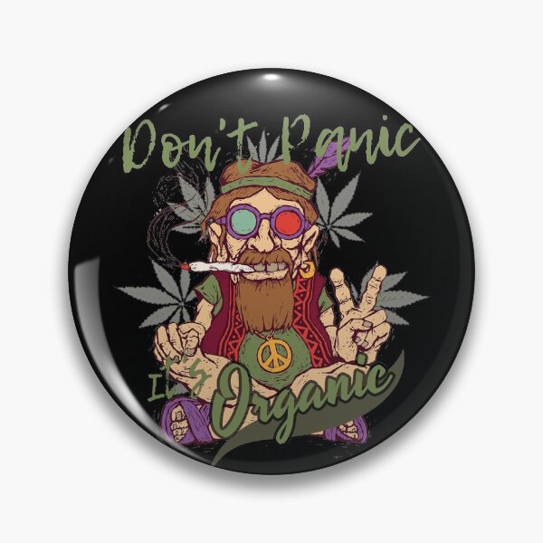 Item preview, Funny Marijuana Gift - Don't Panic It's Organic designed and sold by KiraSpace.