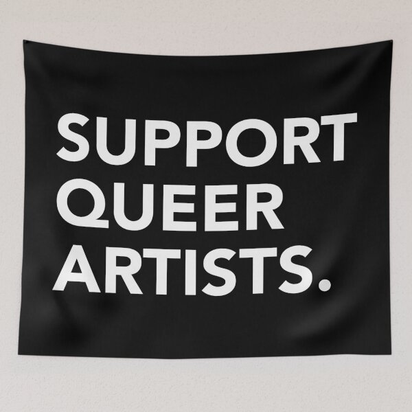 Item preview, Support Queer Artists designed and sold by Atomic Octopus  Designs.