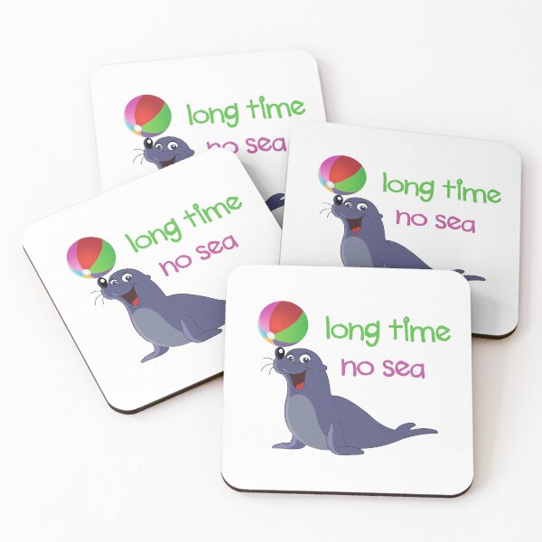 Item preview, Long Time No Sea designed and sold by SportyDogShop.