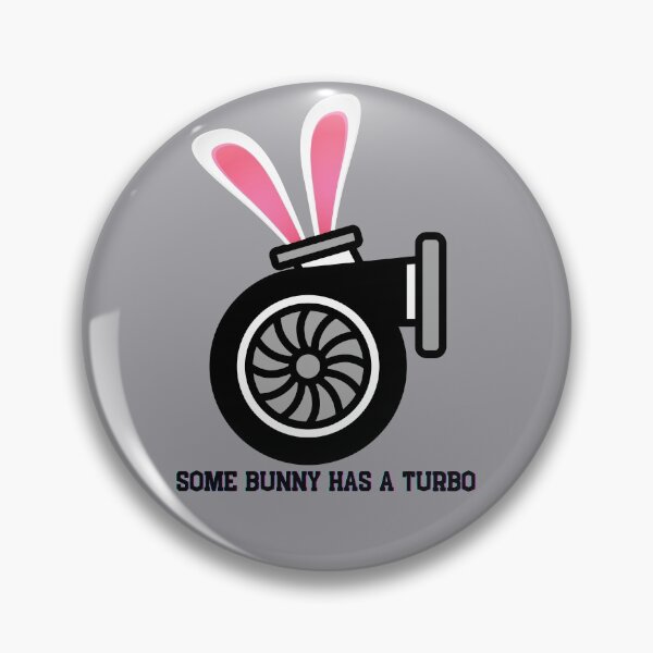 Item preview, Some Bunny Has A Turbo Funny Cute Happy Easter Spooling Twin Turbos Bunny Ears Easter Bunny Boosted  designed and sold by CarantinedChaos.