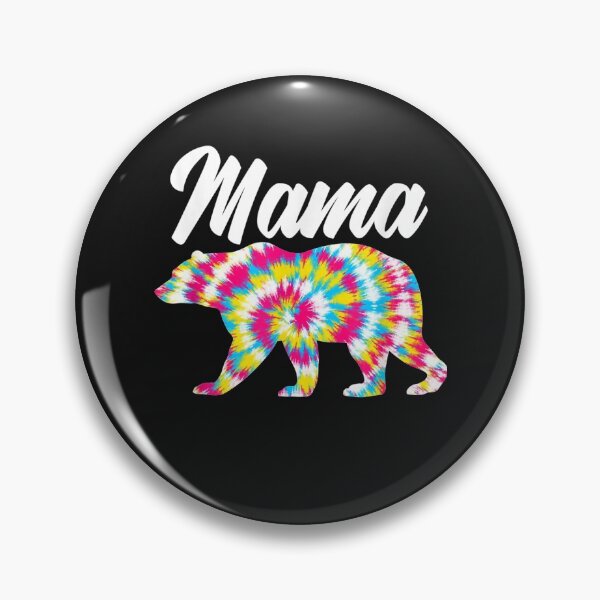 Item preview, Tie Dye Mama Bear Mama Bear Tie Dye 90s Mom Mother's Day designed and sold by raewaelchi.