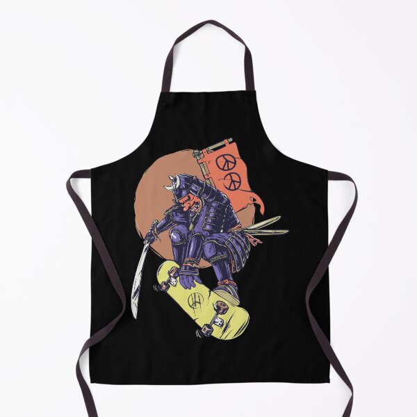 Item preview, Samurai on Skate Board designed and sold by SportsT-Shirts.