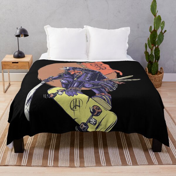 Item preview, Samurai on Skate Board designed and sold by SportsT-Shirts.