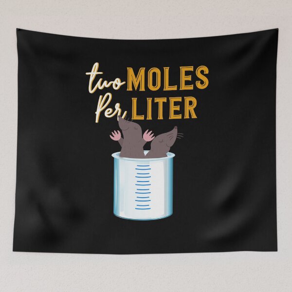 Item preview, Two Moles Per Liter designed and sold by BLake77777.