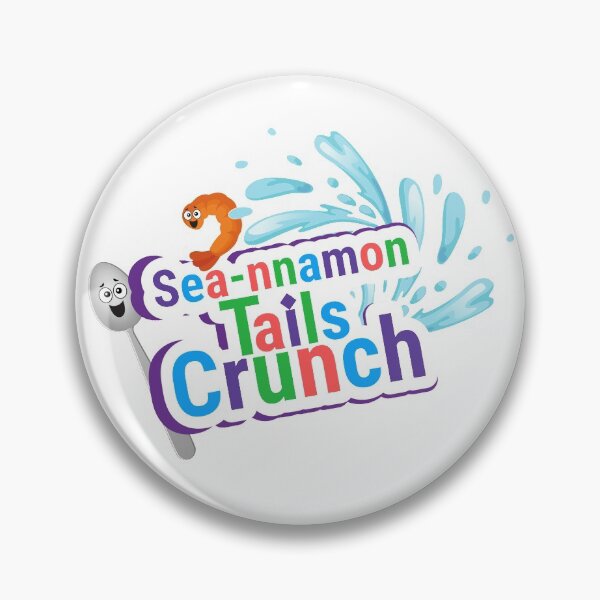 Item preview, Sea-nnamon Tails Crunch, CInnamon Toast Shrimp, Shrimp Tails Cereal designed and sold by ComfyAndBlunt.