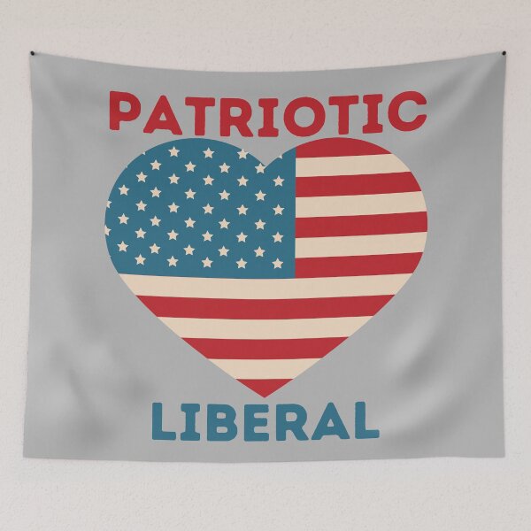 Item preview, Patriotic Liberal USA designed and sold by Mothe3rd.