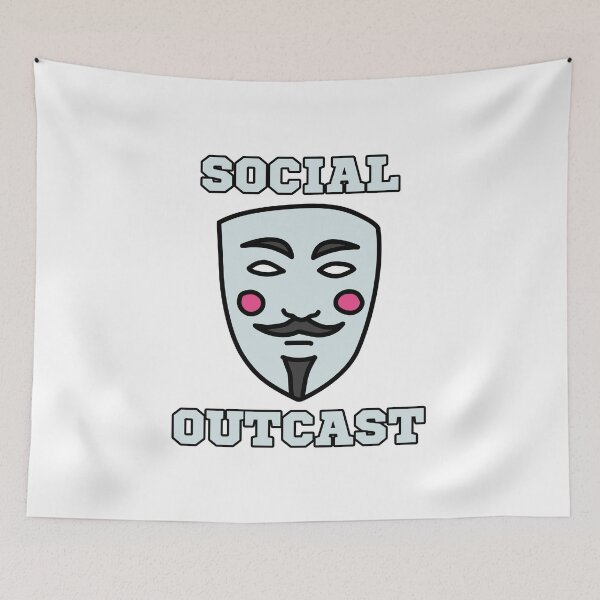 Item preview, Social Outcast designed and sold by Solsunx.