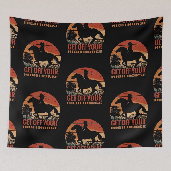 Item preview, Get Off Your High Horse | Western | Cowboy | Tee ,Get Off Your High Horse gift,Short-Sleeve Unisex T-Shirt designed and sold by buzz1days.