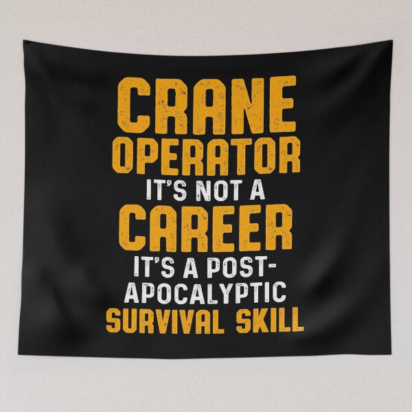 Item preview, Crane Operator Career Funny Driver designed and sold by MiKatStore.