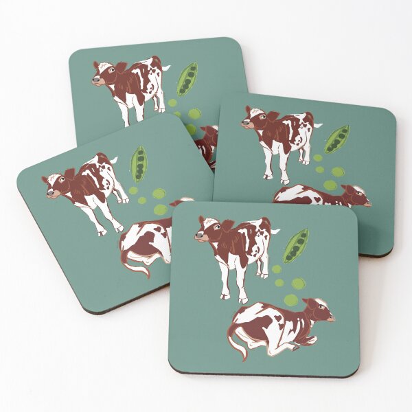 Item preview, Baby calf in teal designed and sold by EskTuulispaa.