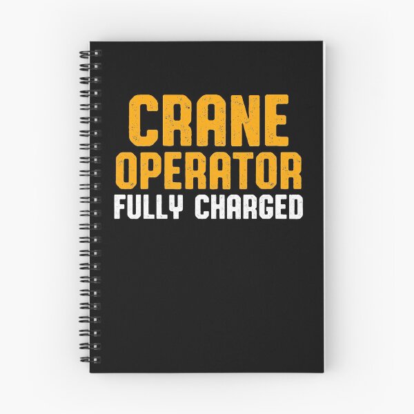 Item preview, Crane Operator Charged Funny Driver designed and sold by MiKatStore.