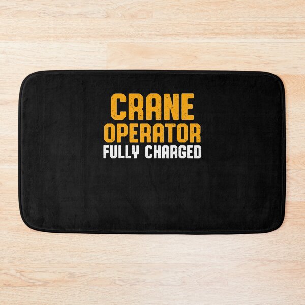 Item preview, Crane Operator Charged Funny Driver designed and sold by MiKatStore.