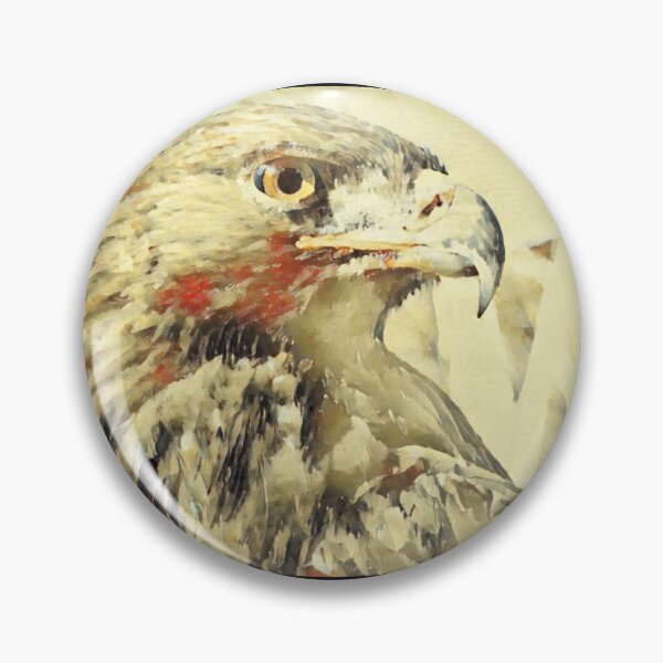 Item preview, Golden Eagle Head Focus - Water Colour Style designed and sold by MakersKeystone.