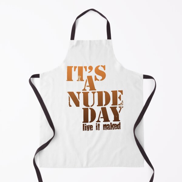 Item preview, It's a Nude Day Live it Naked Naturist Nudist designed and sold by NaturistGifts.