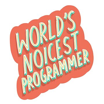Artwork thumbnail, World’s Noicest Programmer by thecodedose