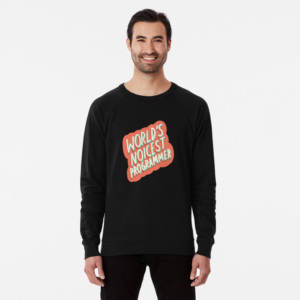 Item preview, Lightweight Sweatshirt designed and sold by thecodedose.