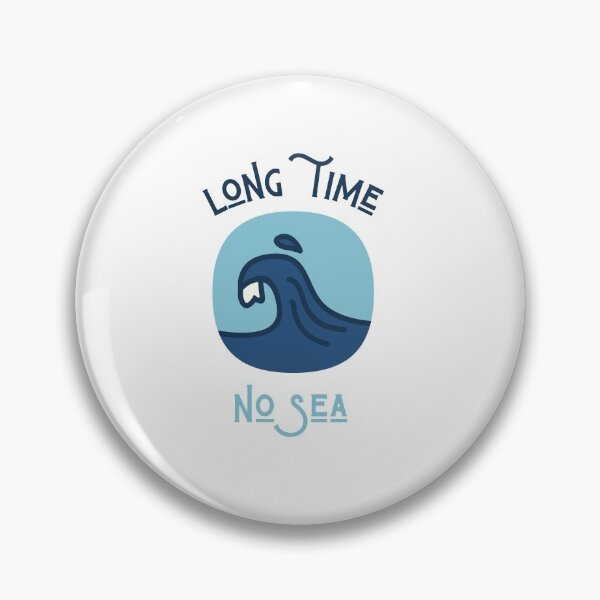 Item preview, Long Time No Sea designed and sold by SportyDogShop.