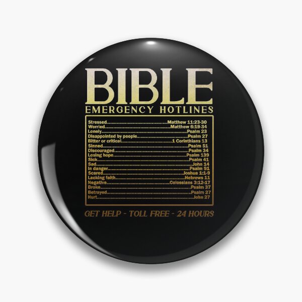 Item preview, Bible Emergency Hotlines designed and sold by BLake77777.