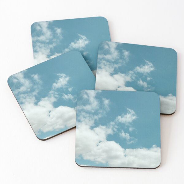 Item preview, So beautiful aesthetic sky clouds, turquoise sky with clouds designed and sold by Barolina.