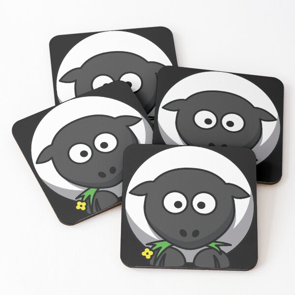 Item preview, Cute White Sheep designed and sold by MintGubbins.
