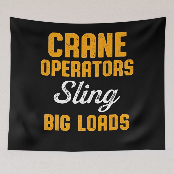 Item preview, Crane Operator Determined Funny Driver designed and sold by MiKatStore.
