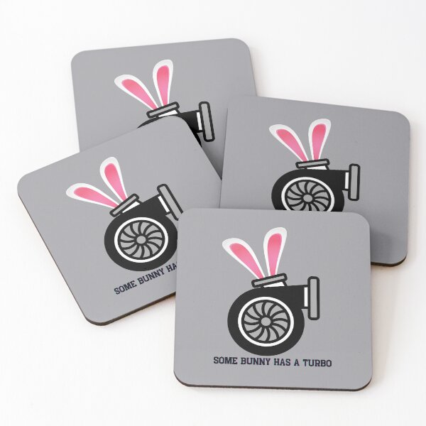 Item preview, Some Bunny Has A Turbo Funny Cute Happy Easter Spooling Twin Turbos Bunny Ears Easter Bunny Boosted  designed and sold by CarantinedChaos.