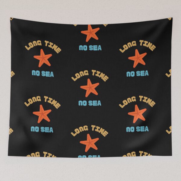 Item preview, Long Time No Sea designed and sold by SportyDogShop.