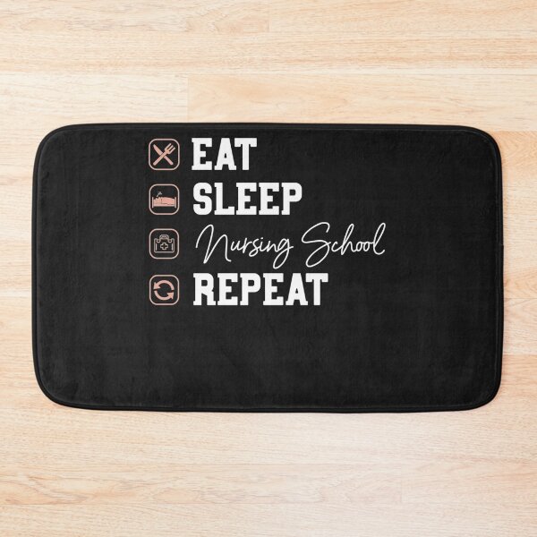 Item preview, Nursing School Eat Sleep Repeat  Nurse Student Future designed and sold by MertieStark.